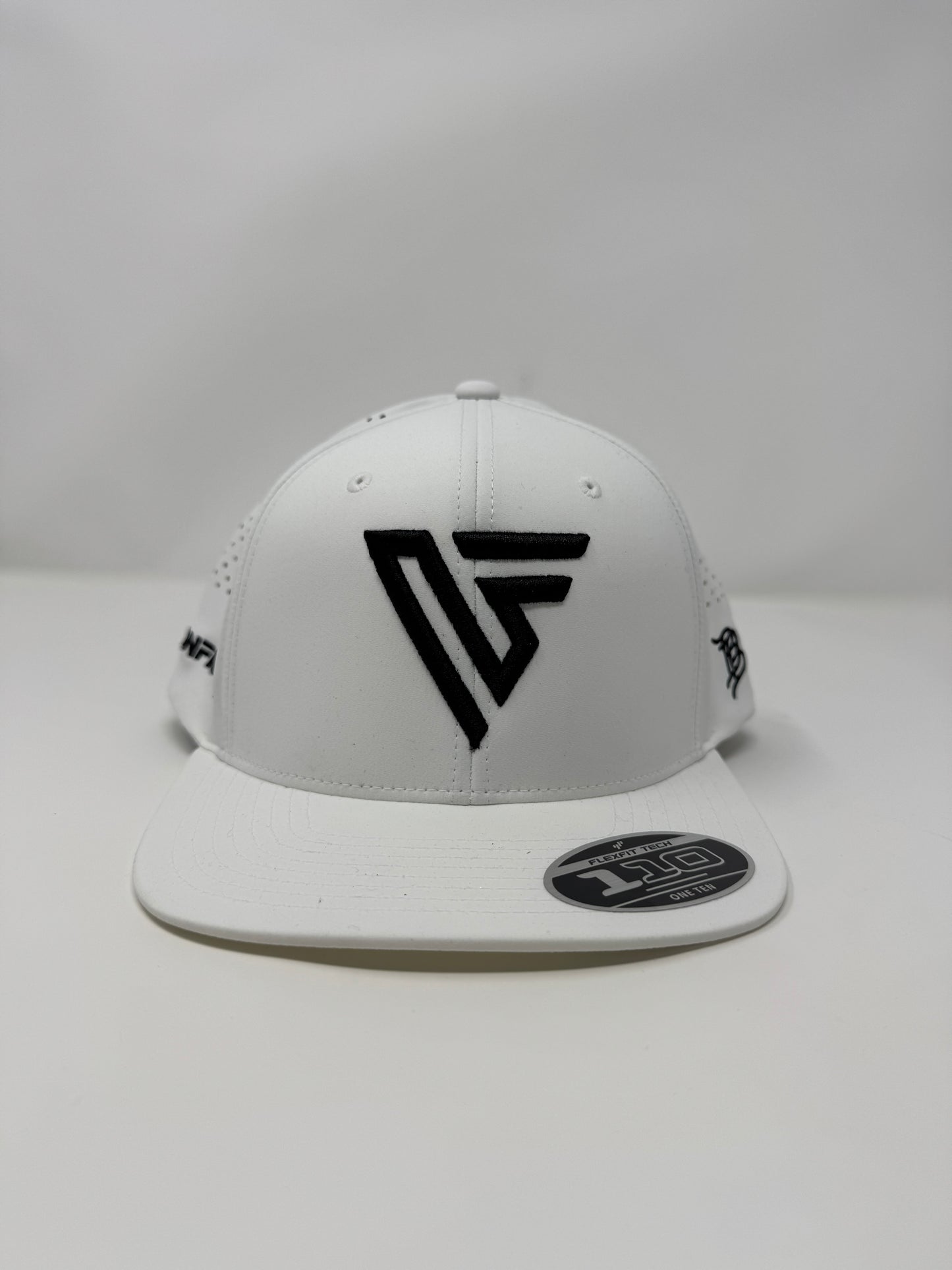 NF Branded Bills - All White Flat Bill Snapback