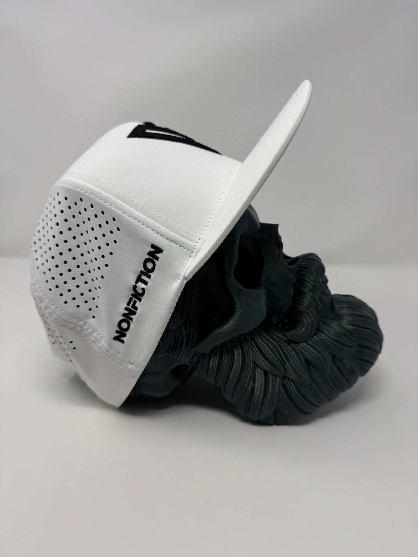 NF Branded Bills - All White Flat Bill Snapback