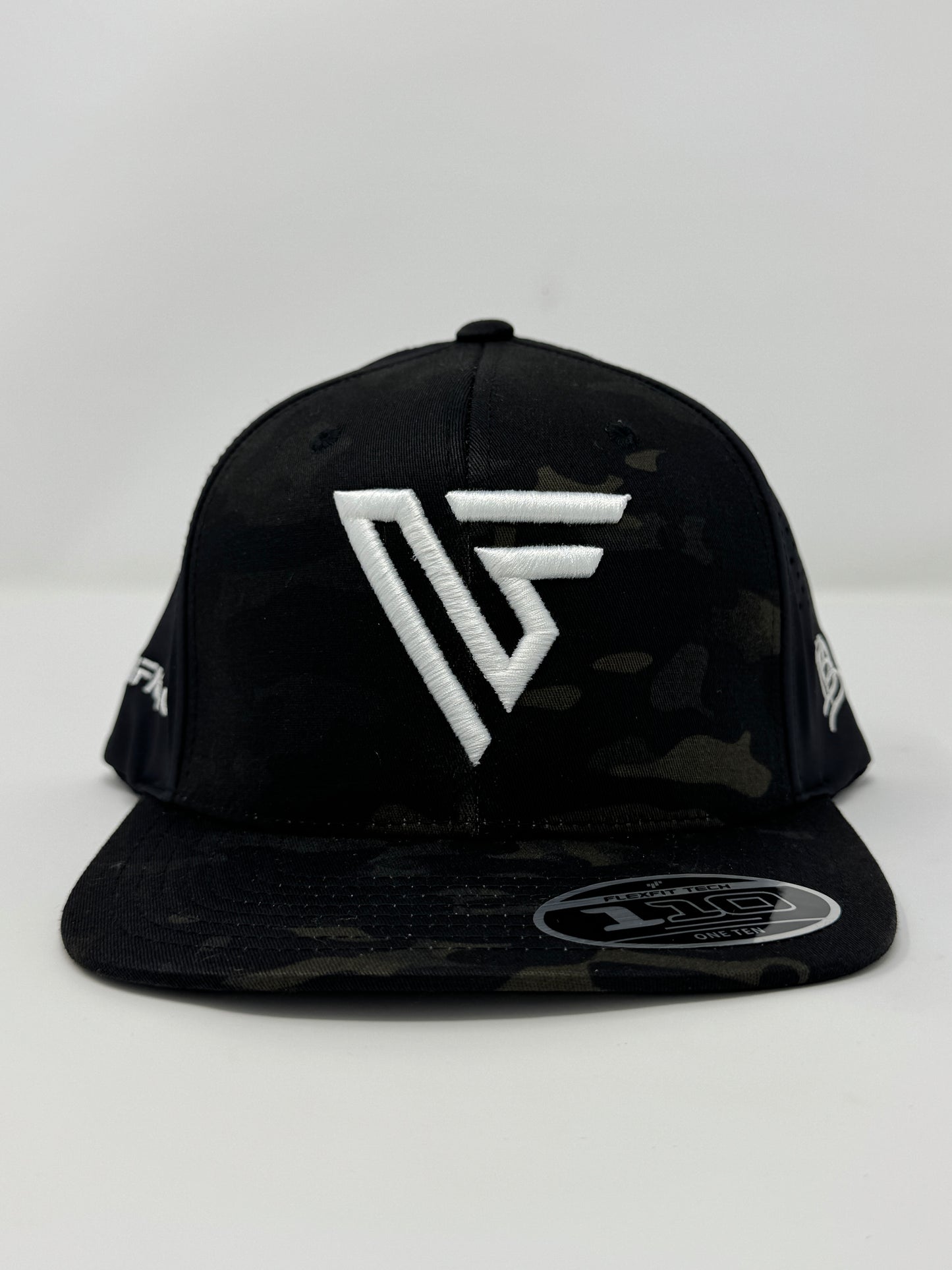 NF Branded Bills - Black Camo Flat Bill Snapback