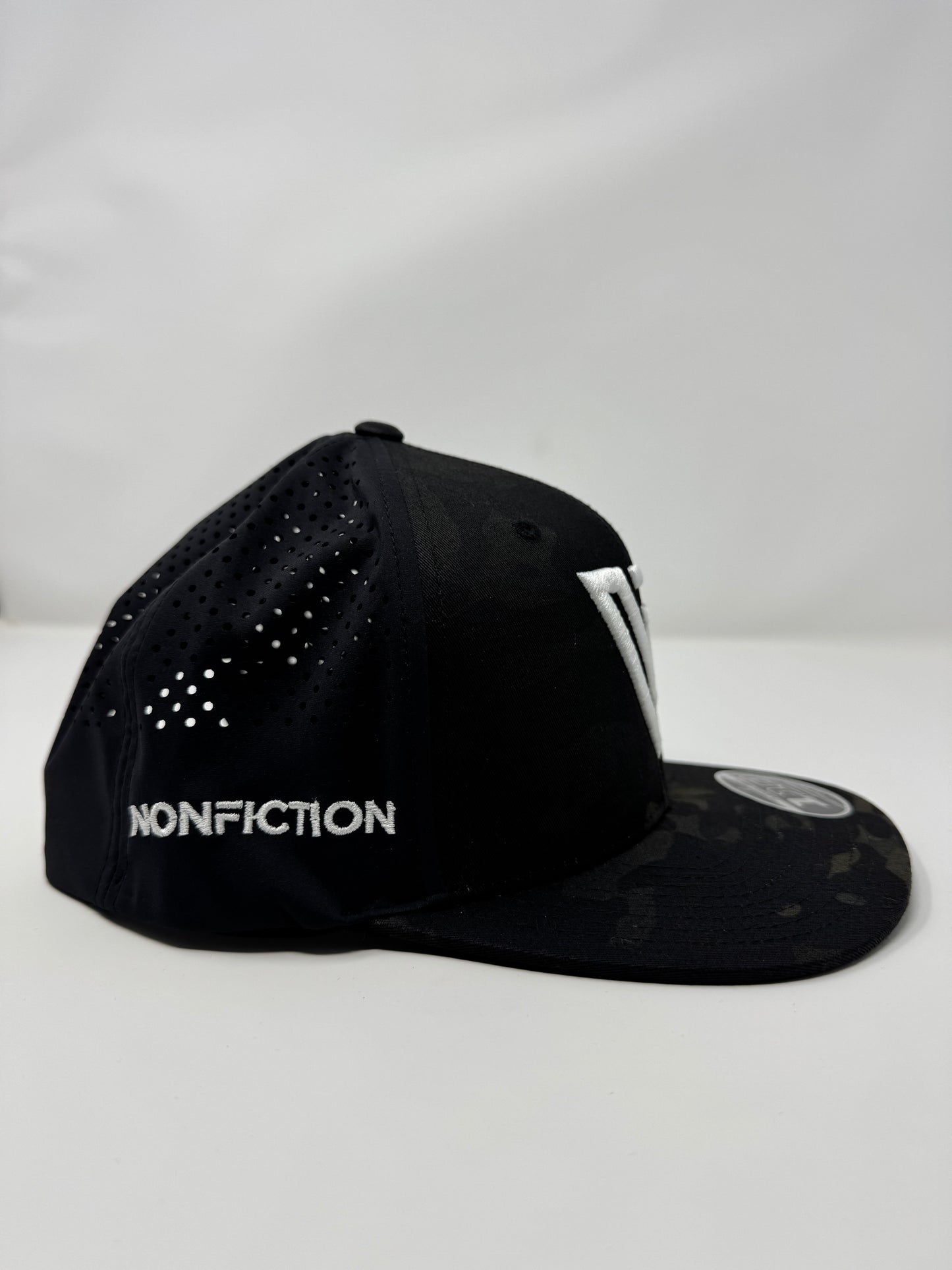 NF Branded Bills - Black Camo Flat Bill Snapback